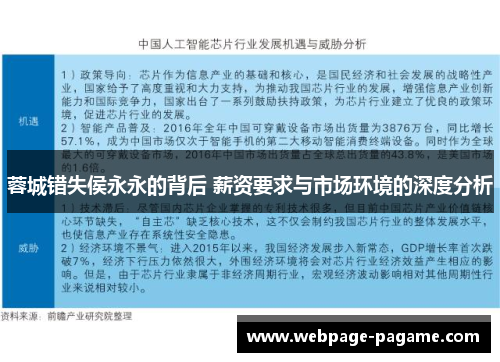 蓉城错失侯永永的背后 薪资要求与市场环境的深度分析 蓉城错失侯永永的背后 薪资要求与市场环境的深度分析